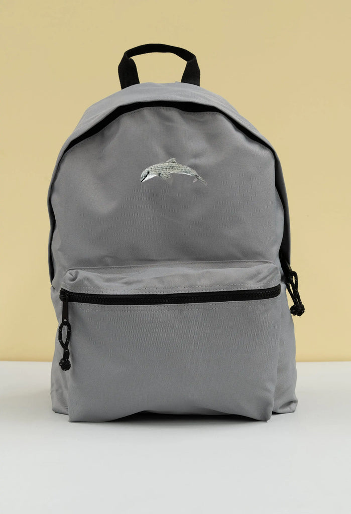 dolphin recycled backpack Big Wild Thought