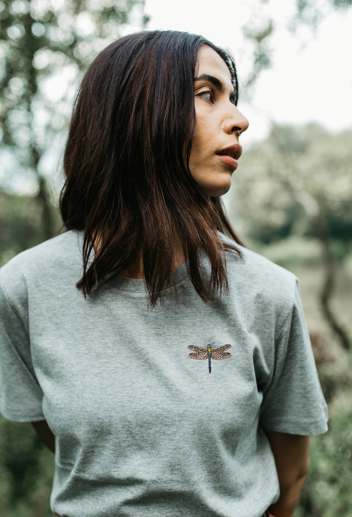 dragonfly womens t-shirt Big Wild Thought