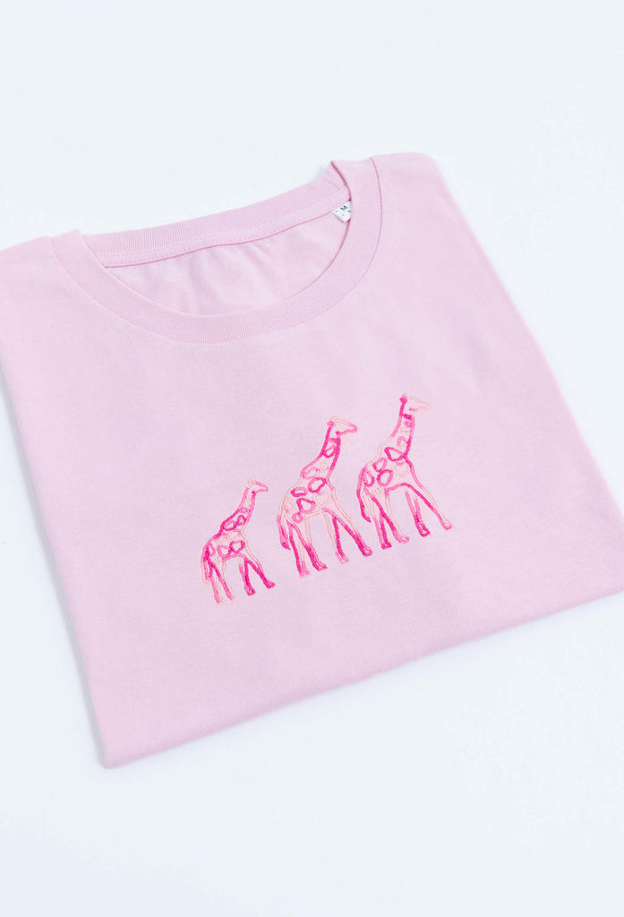 family of giraffes unisex t-shirt Big Wild Thought