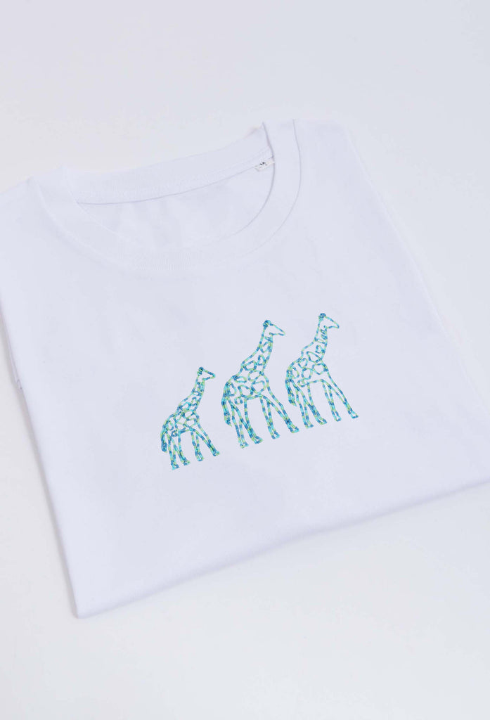 family of giraffes unisex t-shirt Big Wild Thought