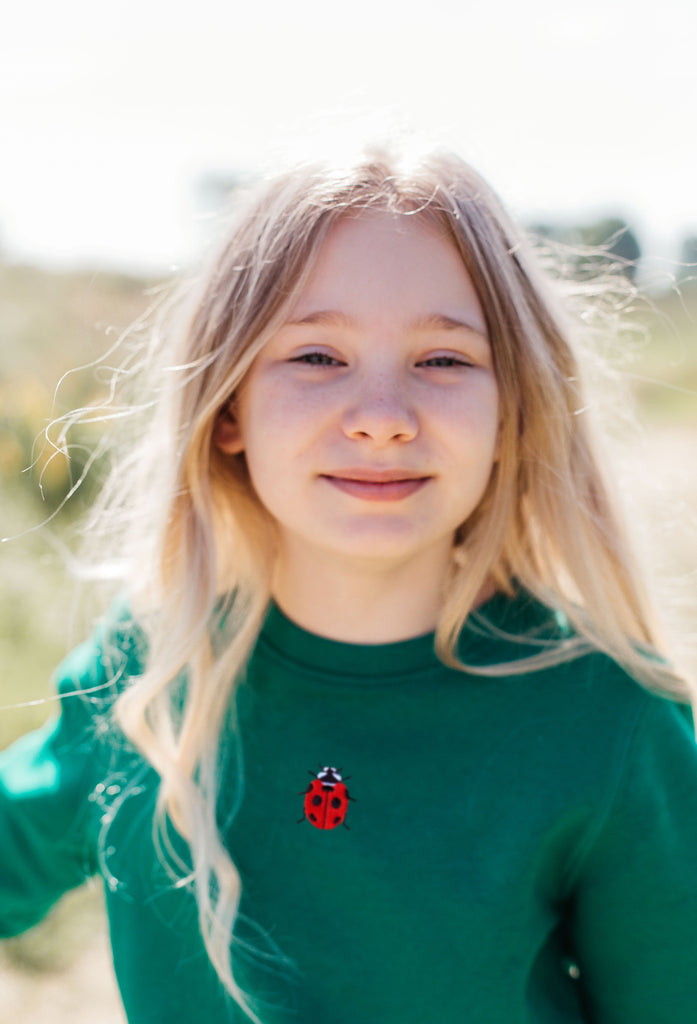 ladybird childrens sweatshirt Big Wild Thought