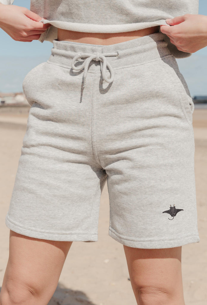 manta ray womens sweat shorts Big Wild Thought