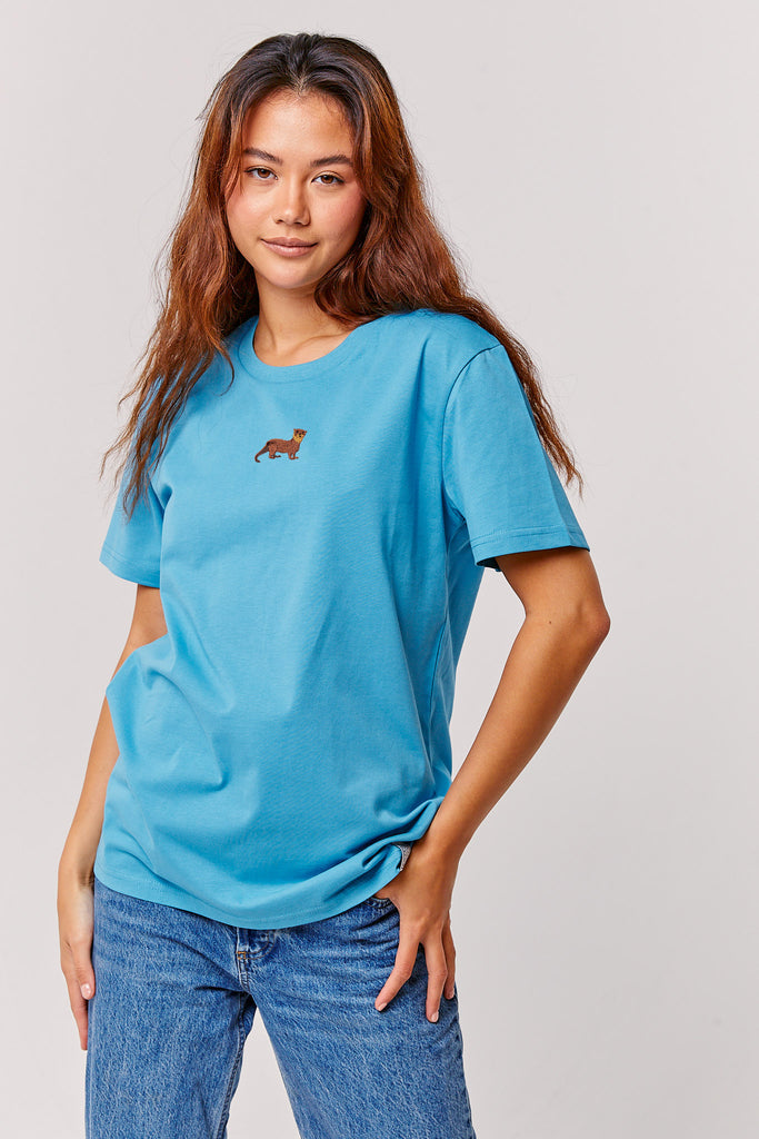 otter womens t-shirt Big Wild Thought