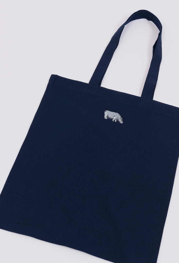 hippo tote bag Big Wild Thought
