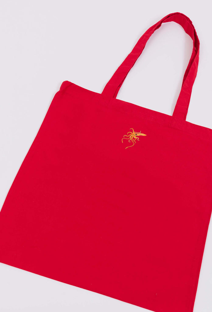 giant squid tote bag Big Wild Thought