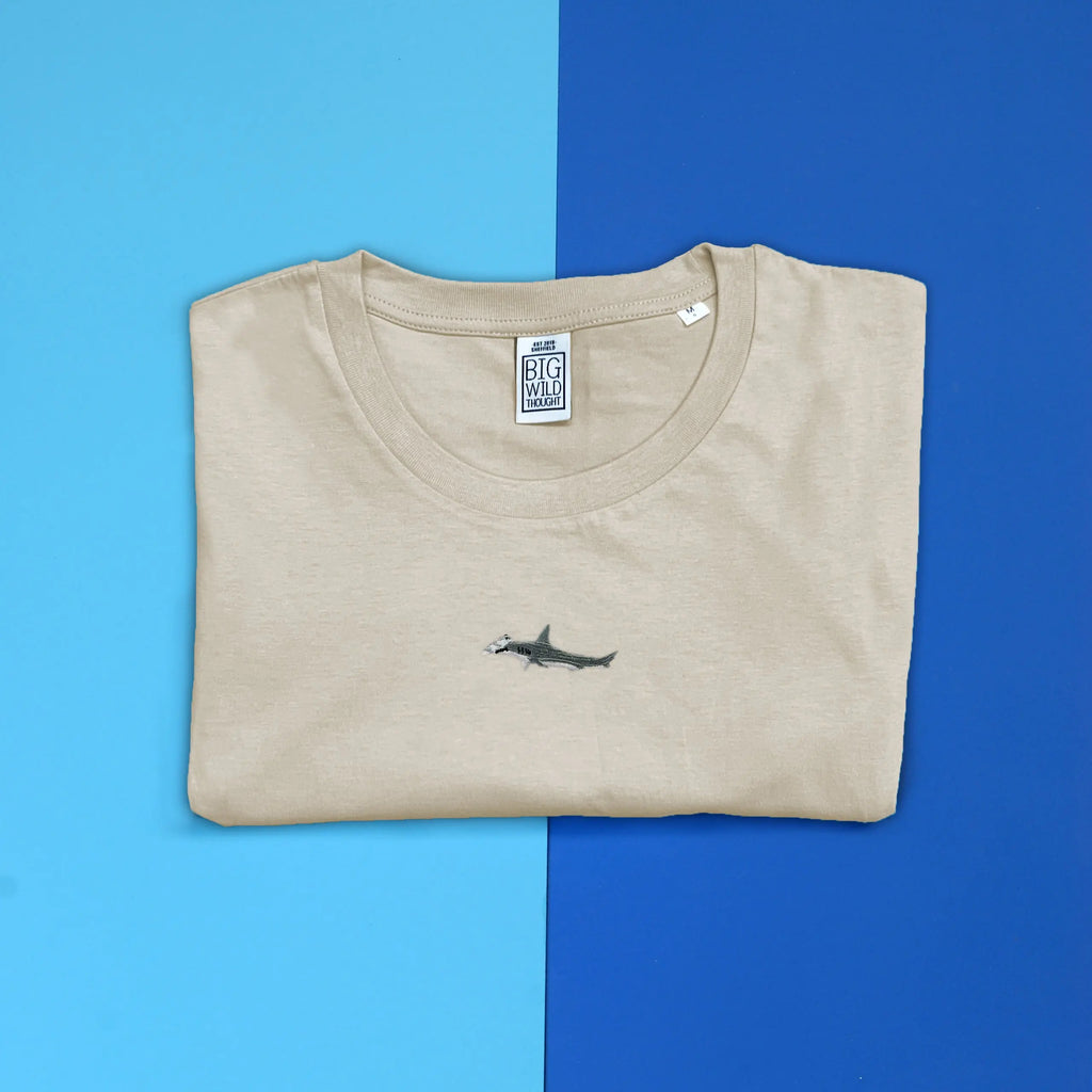 hammerhead shark mens t-shirt Big Wild Thought