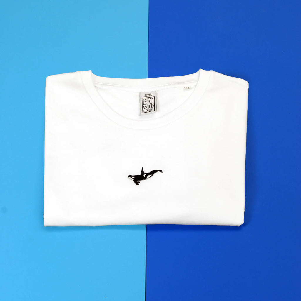 orca mens t-shirt Big Wild Thought