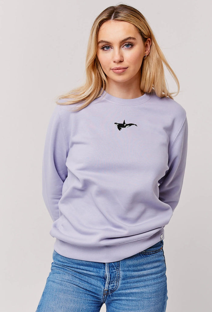 orca womens sweatshirt Big Wild Thought