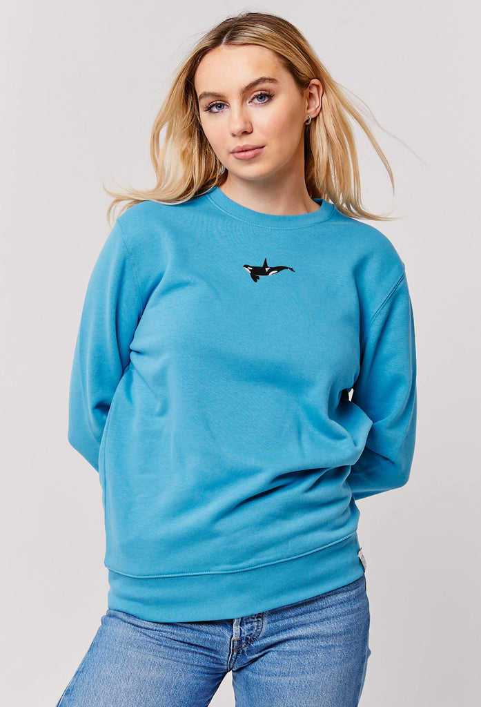 orca womens sweatshirt Big Wild Thought