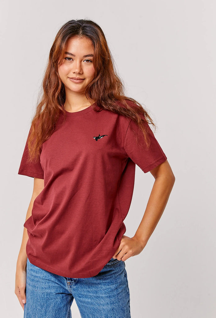 orca womens t-shirt Big Wild Thought