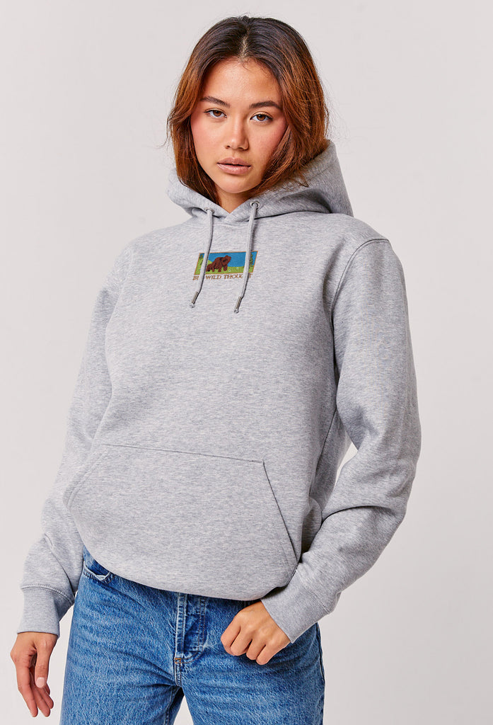 bear landscape hoodie Big Wild Thought