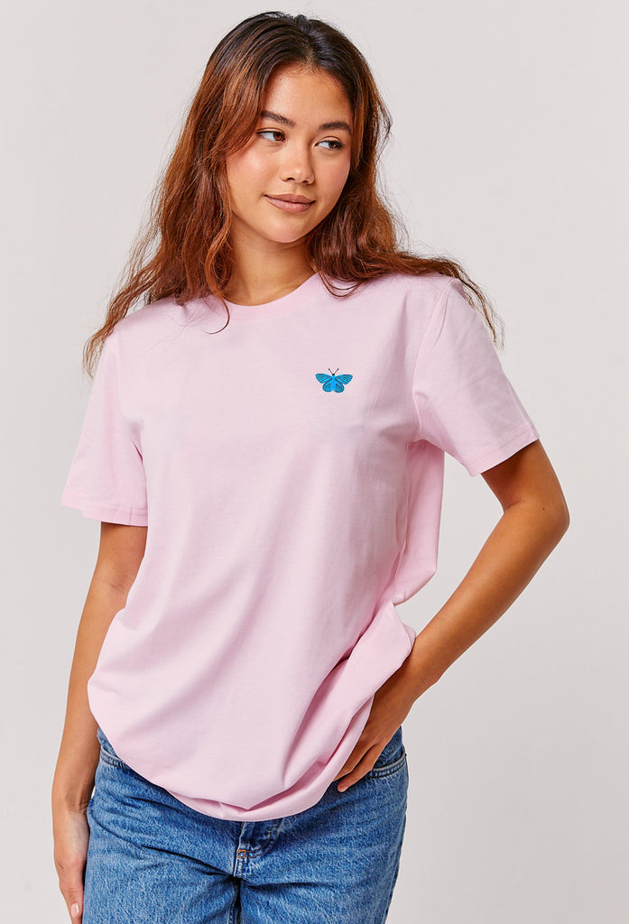 butterfly womens t-shirt Big Wild Thought