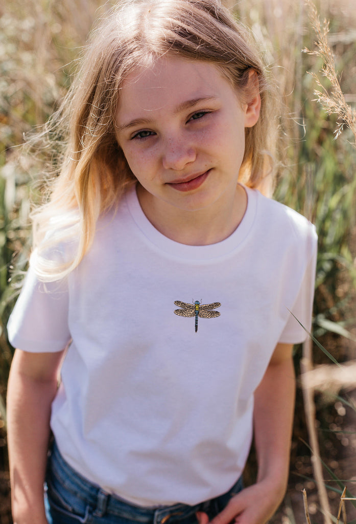 dragonfly childrens t-shirt Big Wild Thought