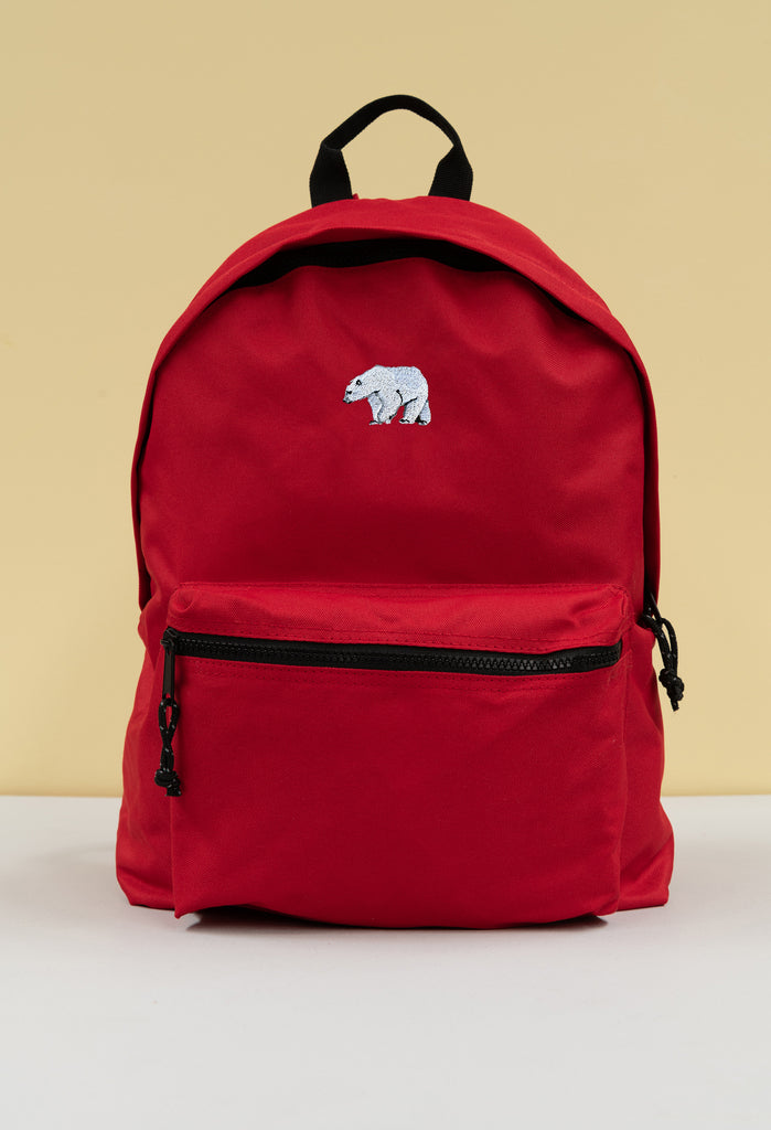 polar bear recycled backpack Big Wild Thought