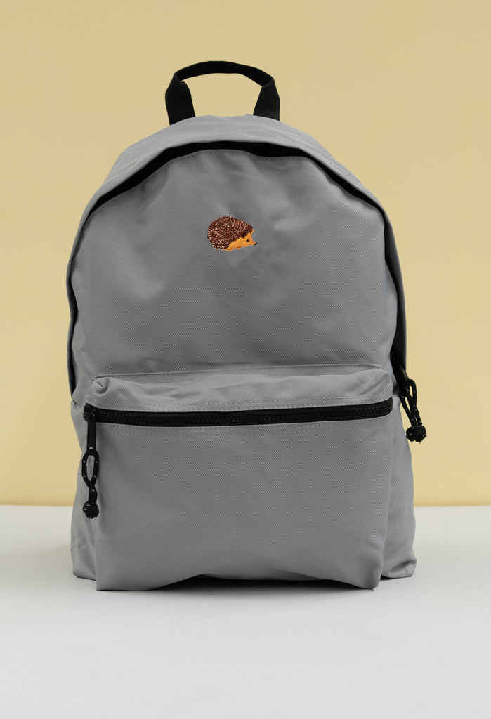 hedgehog recycled backpack Big Wild Thought
