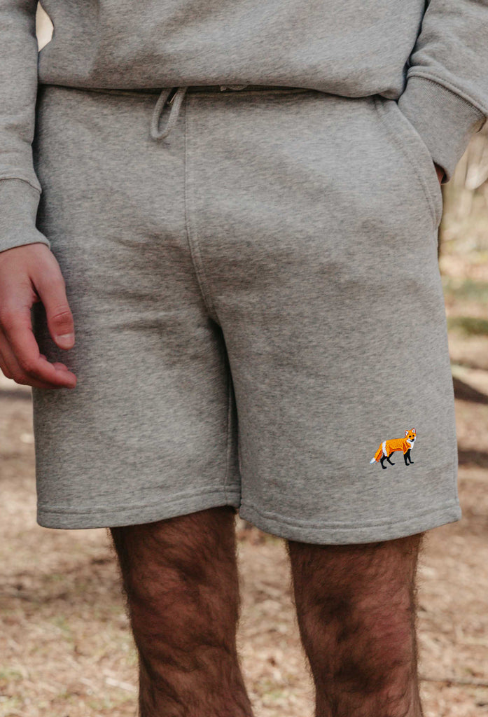 red fox mens sweat shorts Big Wild Thought
