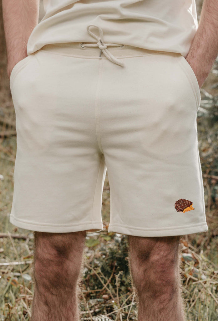 hedgehog mens sweat shorts Big Wild Thought