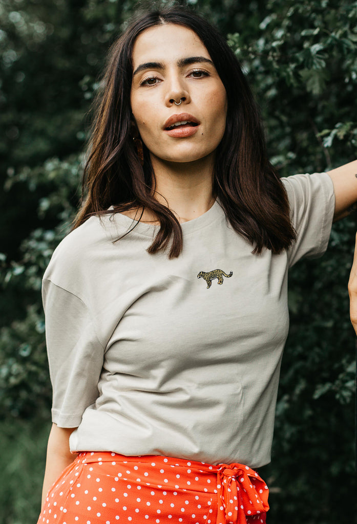 leopard womens t-shirt Big Wild Thought