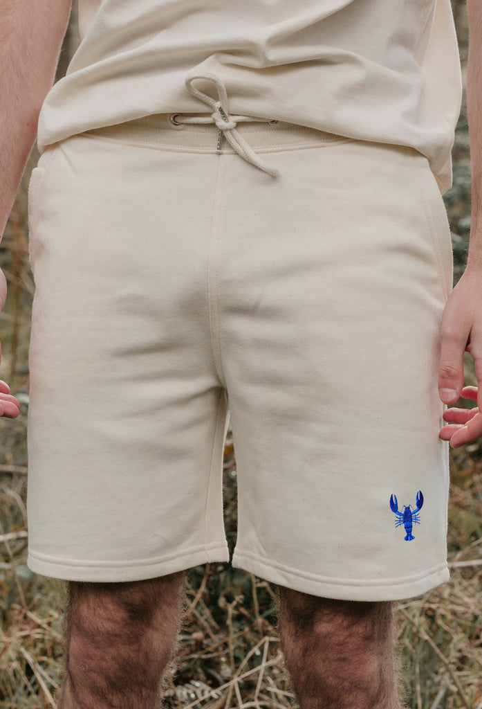 lobster mens sweat shorts Big Wild Thought