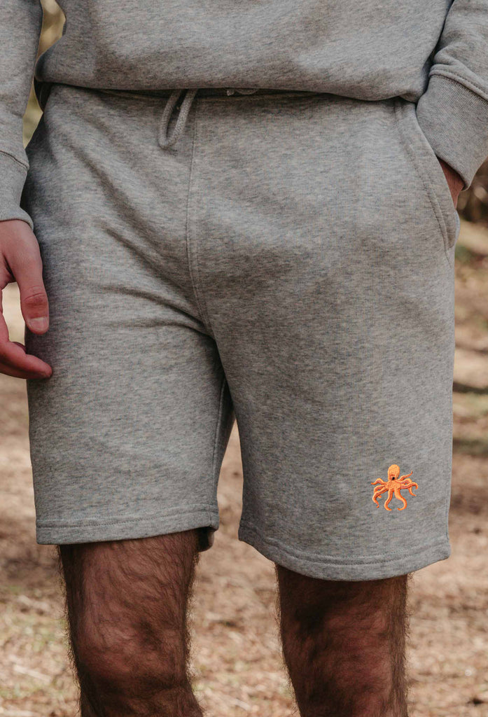 octopus mens sweat shorts Big Wild Thought