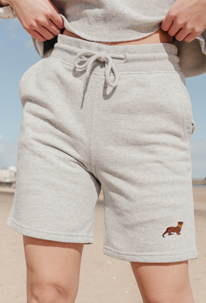otter womens sweat shorts Big Wild Thought