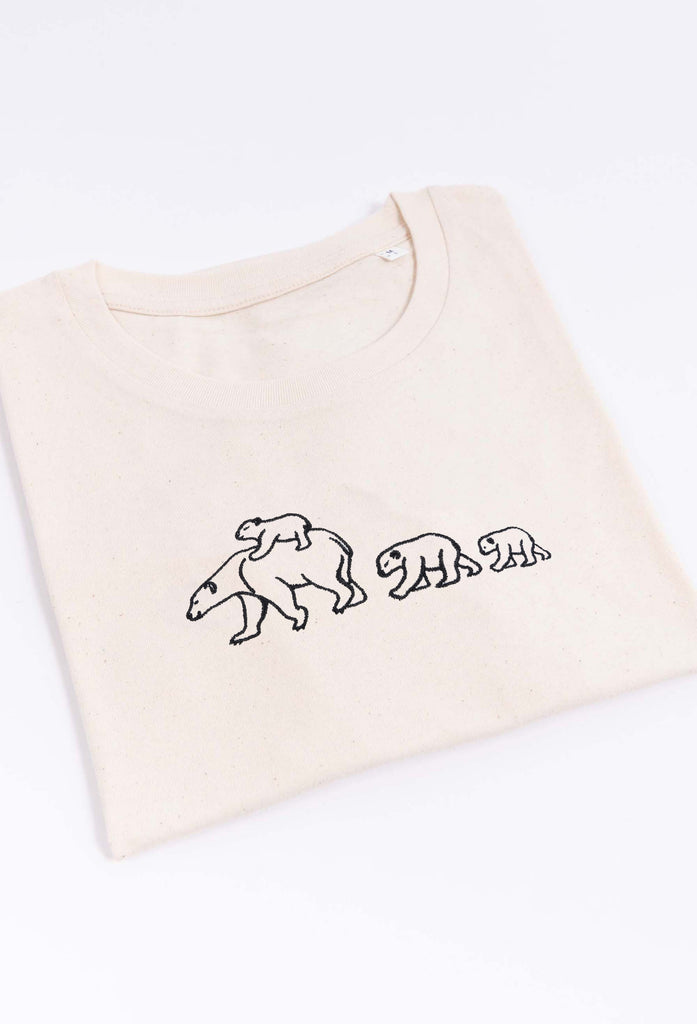 family of polar bears unisex t-shirt Big Wild Thought