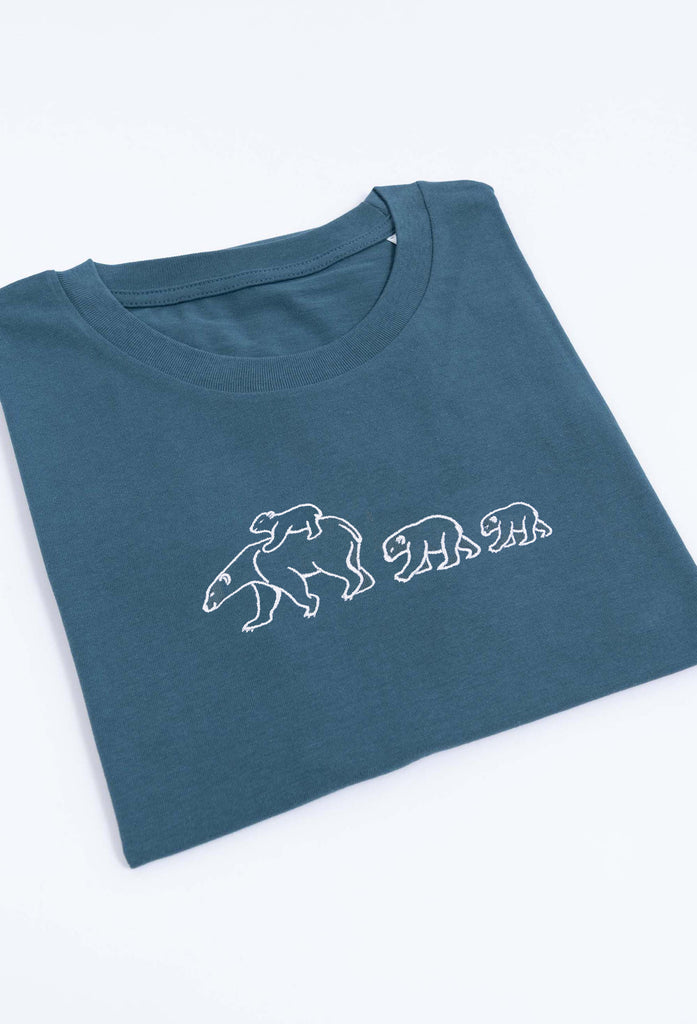 family of polar bears unisex t-shirt Big Wild Thought