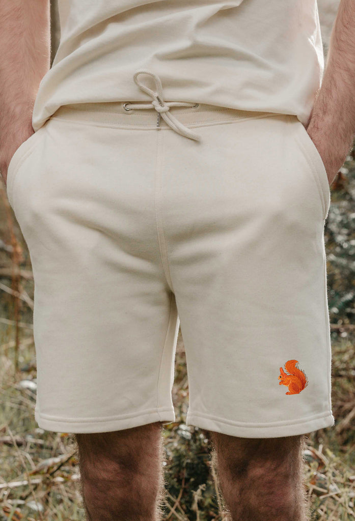 red squirrel mens sweat shorts Big Wild Thought