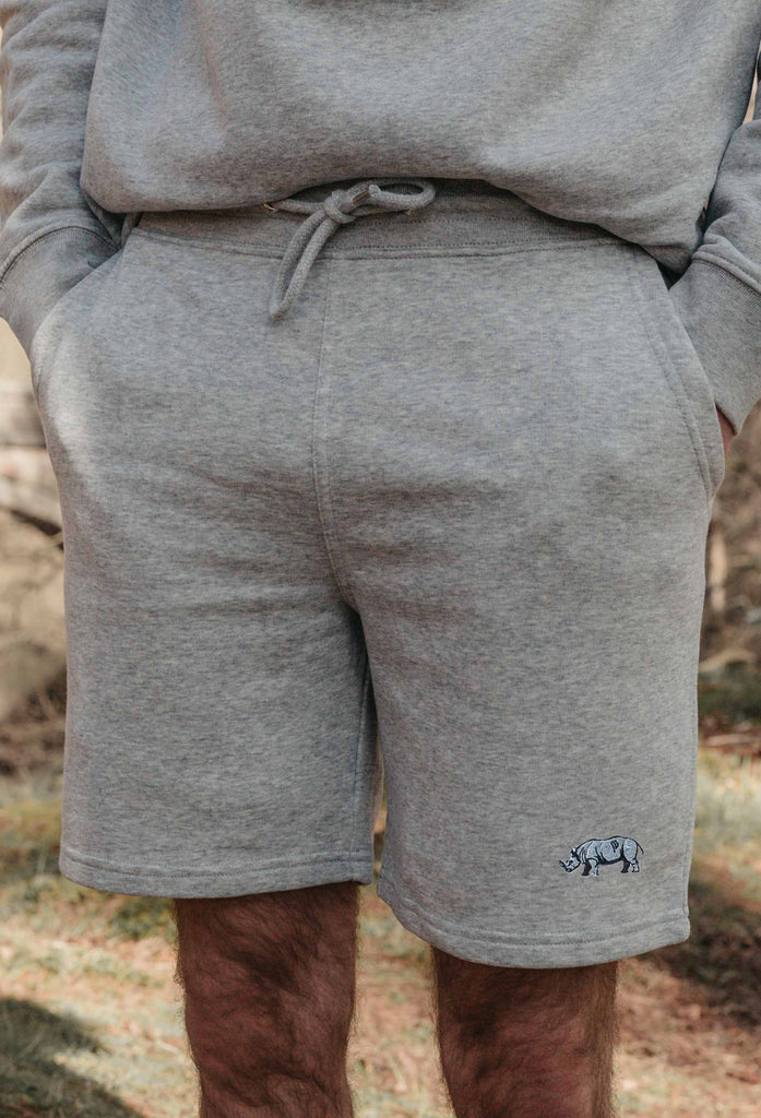 rhino mens sweat shorts Big Wild Thought