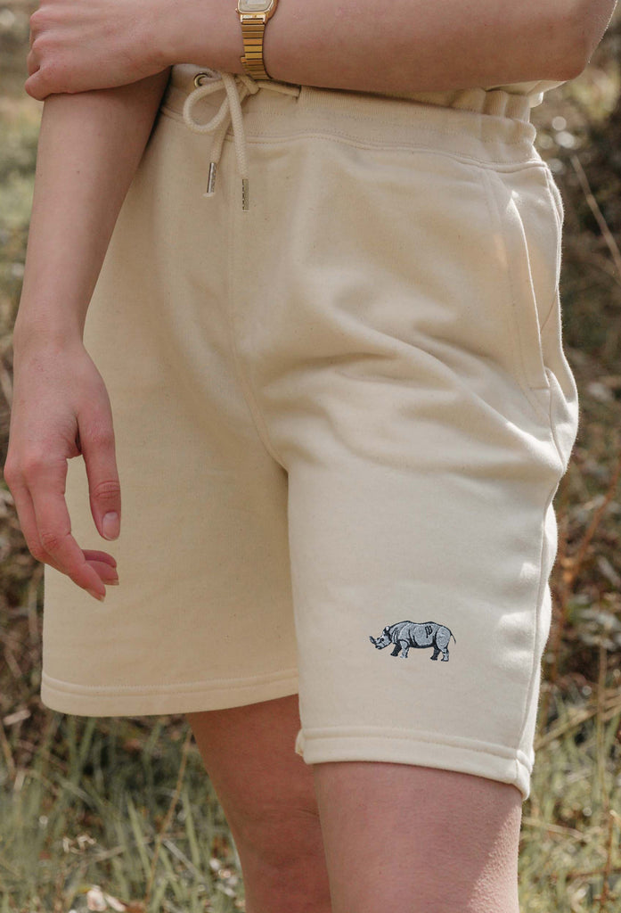 rhino womens sweat shorts Big Wild Thought