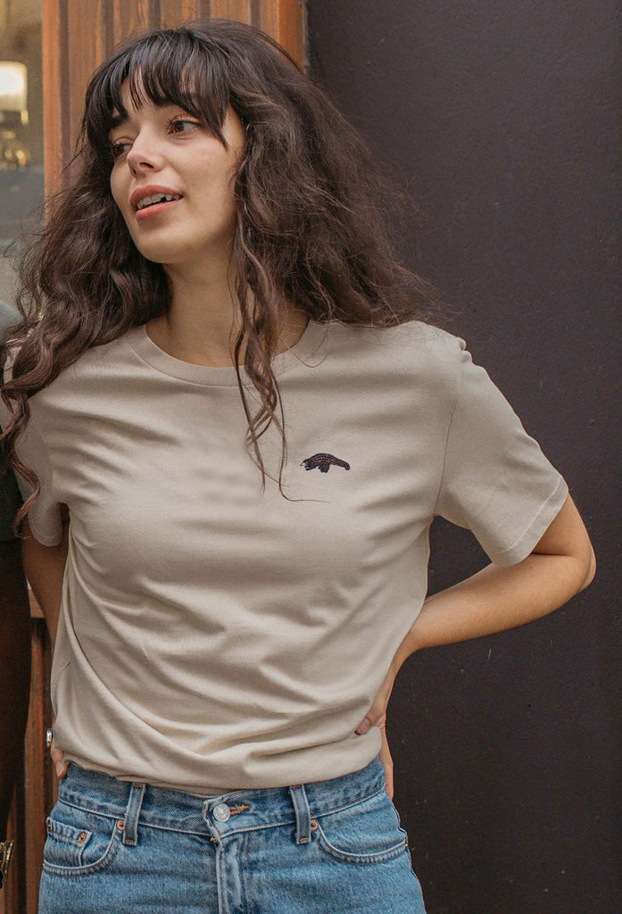 pangolin womens t-shirt Big Wild Thought