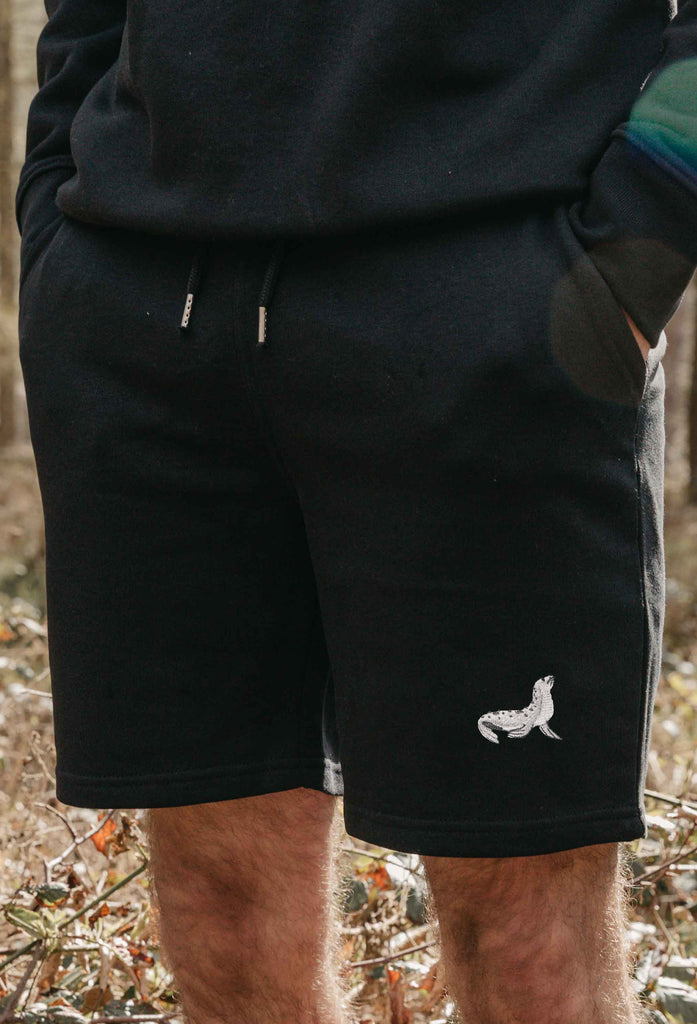 seal mens sweat shorts Big Wild Thought