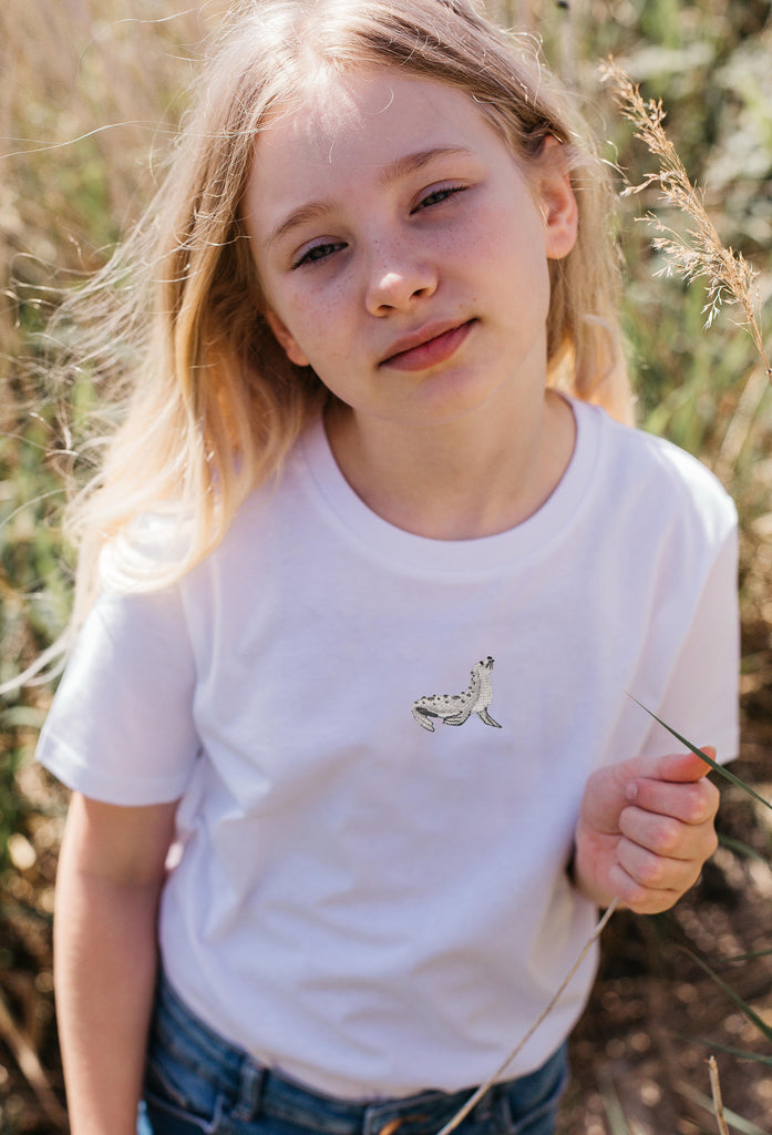 seal childrens t-shirt Big Wild Thought