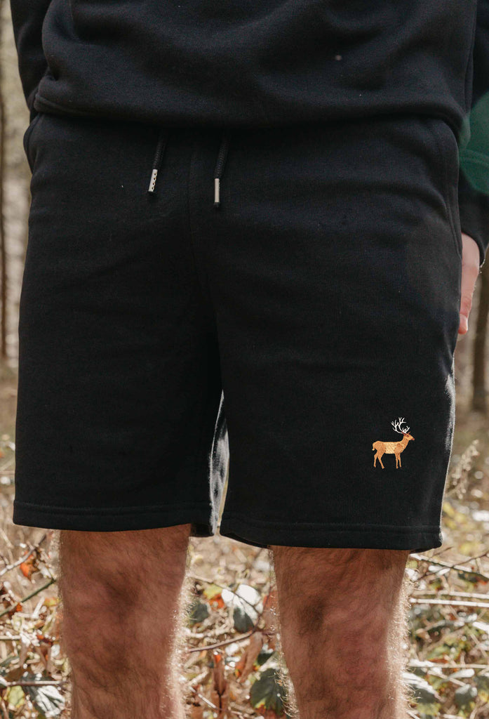 stag mens sweat shorts Big Wild Thought