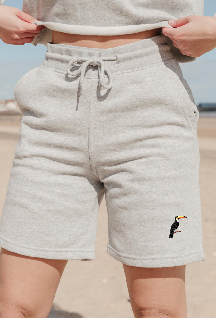 toucan womens sweat shorts Big Wild Thought