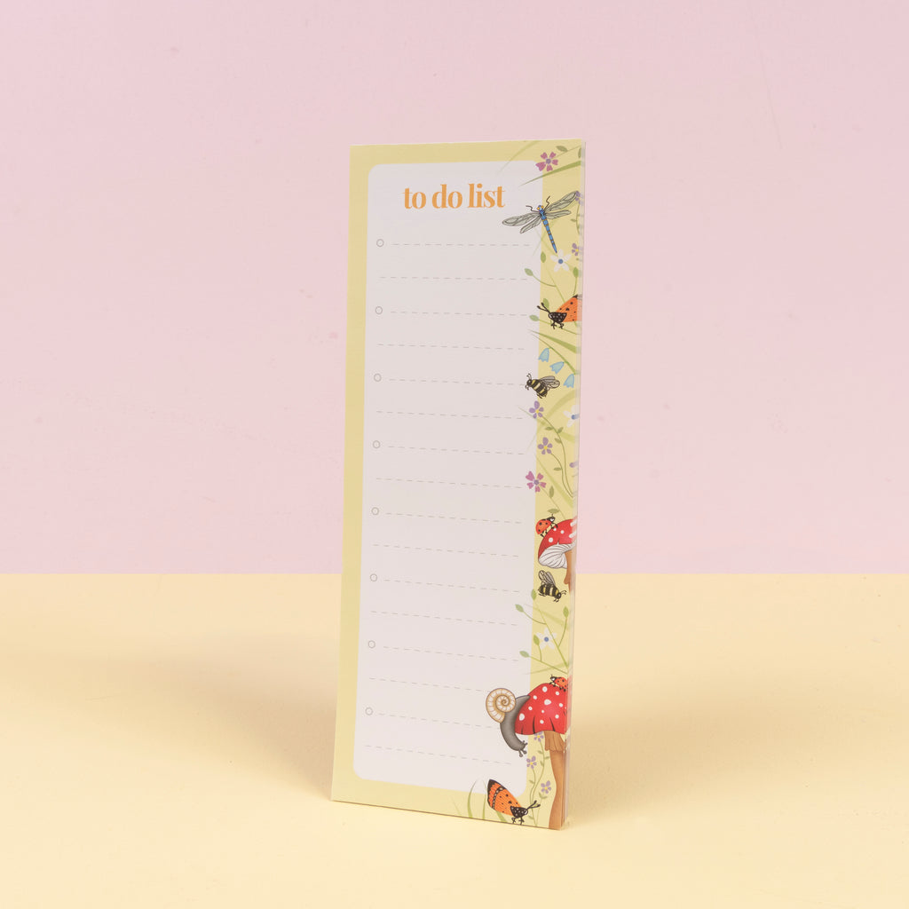 insect animal to do list pad Big Wild Thought