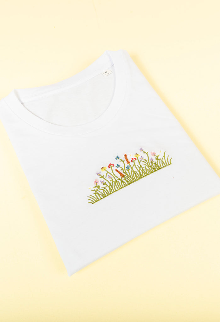 wildflower meadow unisex t-shirt Big Wild Thought