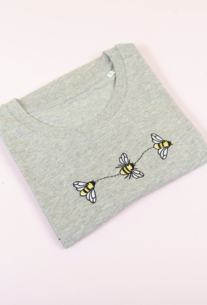 trio of bumblebees unisex t-shirt Big Wild Thought