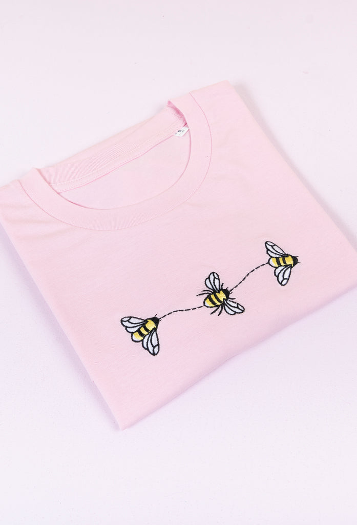 trio of bumblebees unisex t-shirt Big Wild Thought
